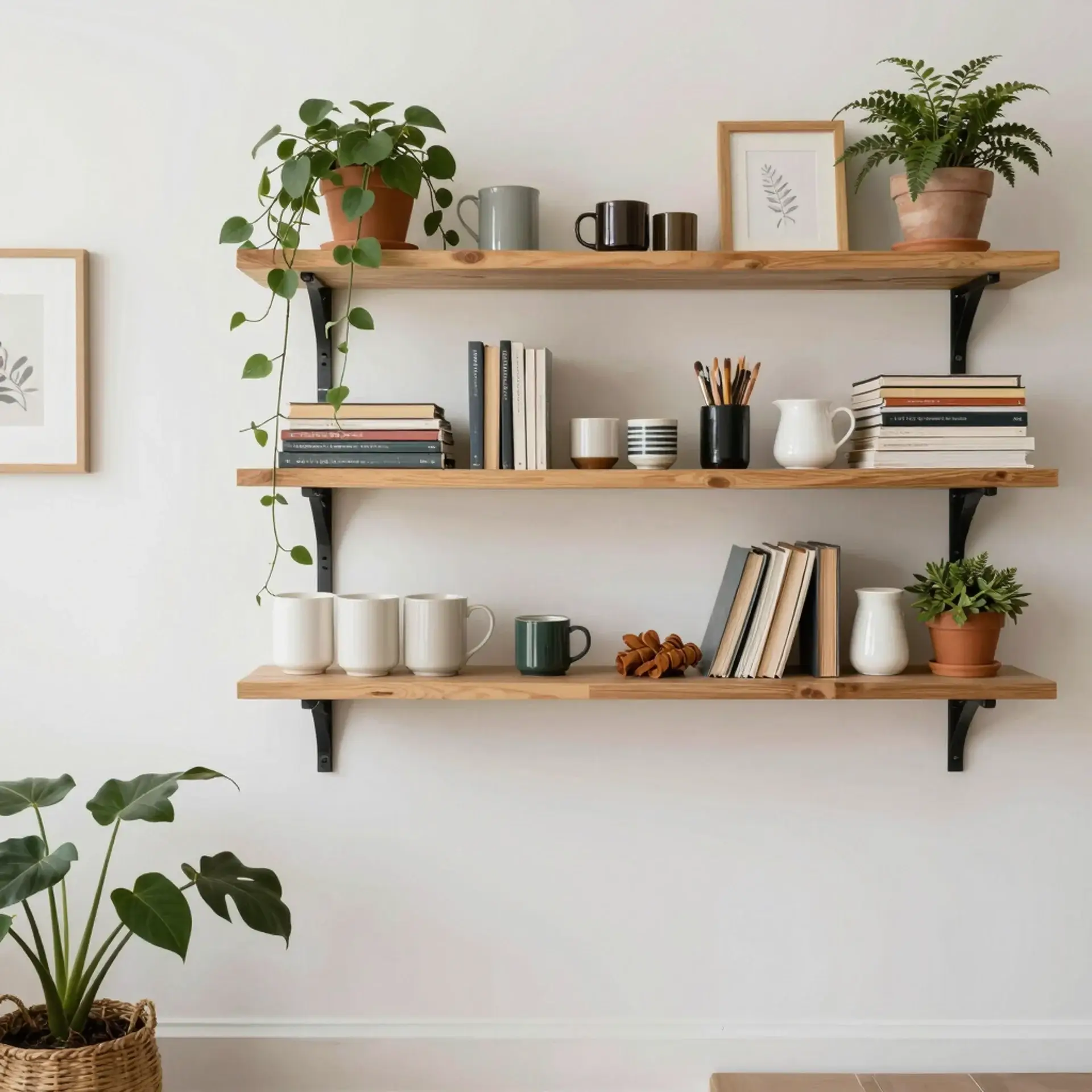 Budget home organization and automation tools for a tidy living room
