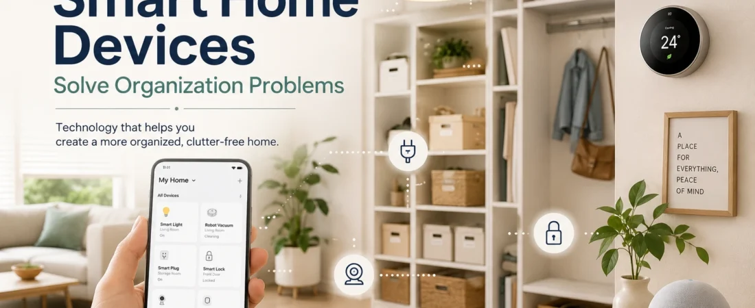 Best Smart Home Devices That Actually Solve Organization Problems