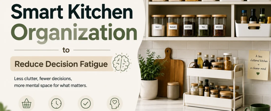 Smart Kitchen Organization: Beat Decision Fatigue