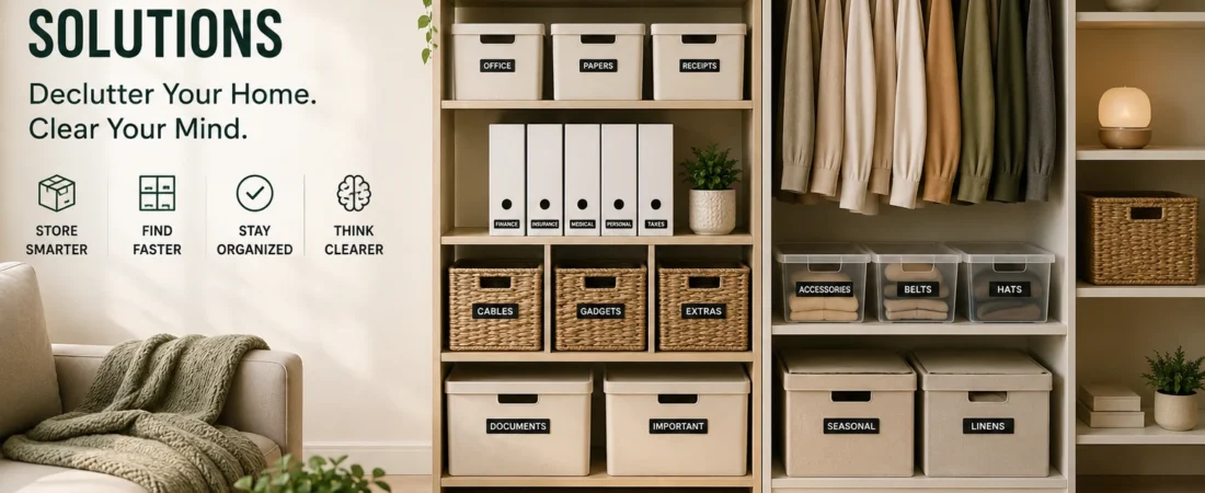 8 Best Smart Storage Solutions That Declutter Your Mind